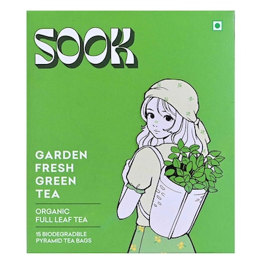 Sook Garden Fresh Green Tea 15 Tea Bags