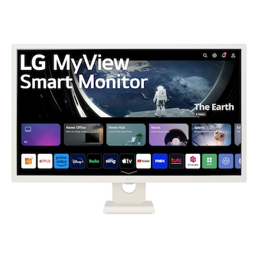 إل جي ماي فيو شاشة ذكية 32 بوصة Full HD بيضاء