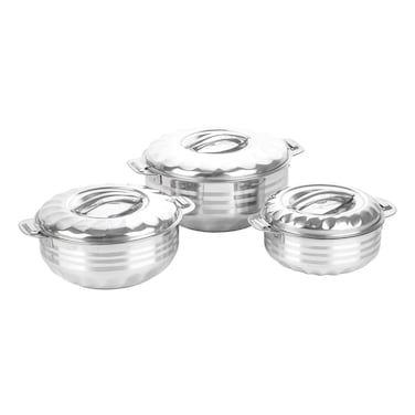 Namson Insulated Stainless Steel Hotpot Set 3 PCS