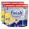 Finish Quantum All in 1 Dishwasher Tablets, Lemon Sparkle Scent, 80 Tabs