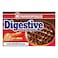 Papadopoulos Digestive Biscuits Coated with Milk Chocolate, 200g Pack of 2