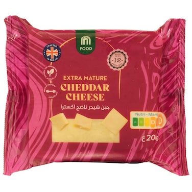 MFOOD Extra Mature Cheddar Cheese, 200g