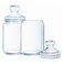 Plain Jar Set 1L 2 PCS