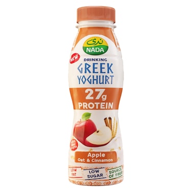 Nada Drinking Greek Yogurt Apple Oat And Cinnamon 330ml