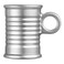 Luminarc Conserve Moi Alu Mug Silver 90ml