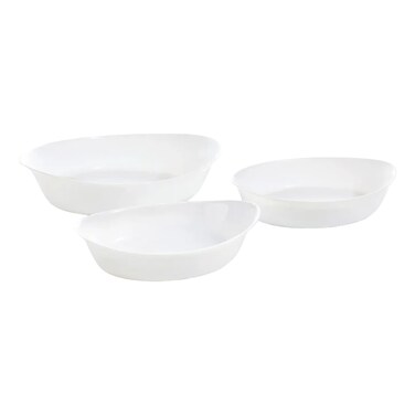 Luminarc Smart Cuisine Kitchen Dish Set White 3 PCS