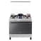 Toshiba 5 Burner Gas Cooker RL2-90G5GE Stainless Steel And Black 90cm