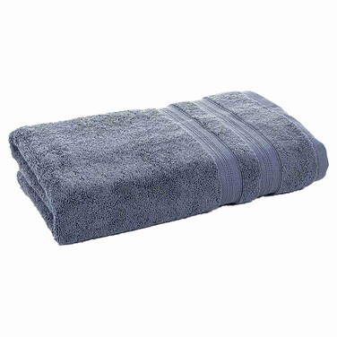 Cotton Bath Towel, Blue, 70x140cm