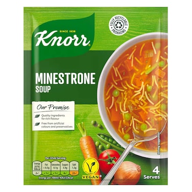 Knorr Minestrone Soup Sachet 62g
