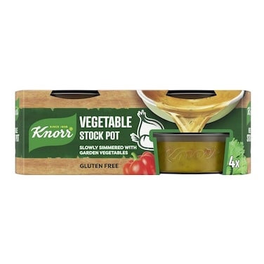 Knorr Vegetable Stock Pot 4 Pots 112g