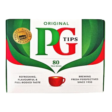 PG Tips Original Tea Box 80 Tea Bags