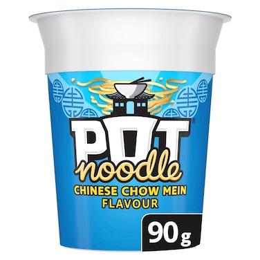 Pot Noodle Chinese Chowmein Flavour Instant Noodles 90g