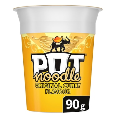 Pot Noodle Original Curry Flavour Instant Noodles 90g