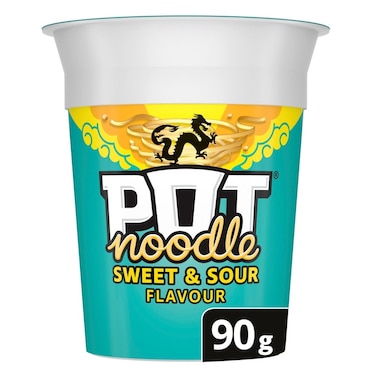Pot Noodle Sweet And Sour Flavour Instant Noodles 90g