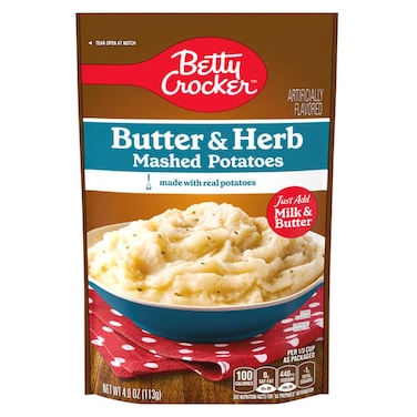 بيتي كروكر بطاطس مهروسة بنكهة الزبدة والأعشاب  113 غرام