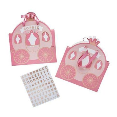 Hootyballoo Carriage Party Bags With Personalised Sticker Sheets
