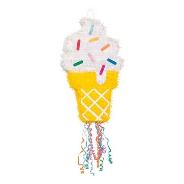 Unique Ice Cream Cone Shaped Drum Pinata