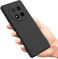 Honor X9c Case Cover Rubberised Matte Soft Silicone TPU with Camera Protection Flexible Back Case Cover for Honor X9c 2024 Black