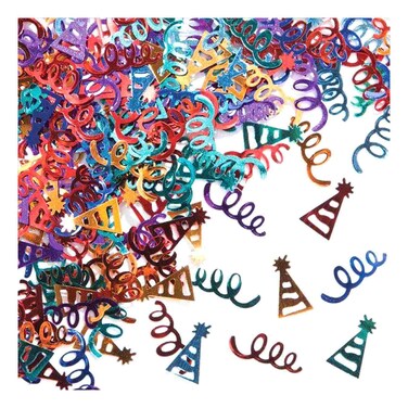 Creative Converting Streamers And Hats Confetti 15g