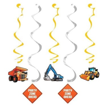 Creative Converting Big Dig Construction Danglers