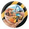Creative Converting Big Dig Construction Printed Dinner Plates 8.75inch
