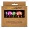 Party Magic Metallic Balloon Candles