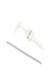 Syrup Pump For Glass Bottle White