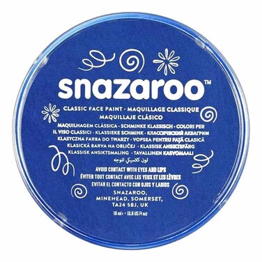 Snazaroo Classic Face Paint Make-up Royal Blue 18.8g