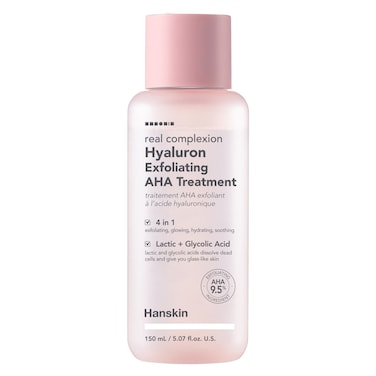 Hanskin Real Complexion Hyaluron Exfoliating AHA Treatment 150ml