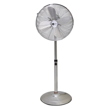 MyChoice Metal Stand Fan MF-950MSC, Powerful Motor, Chrome