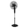 MyChoice Stand Fan with Remote MF-967SR, Powerful Motor, Black