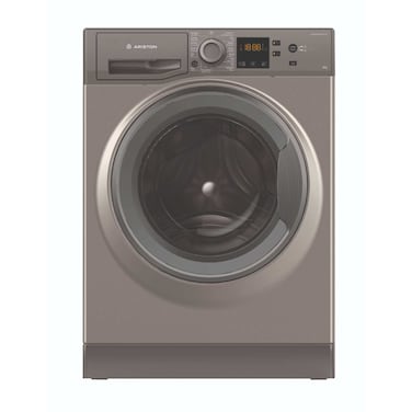 Ariston Front Loading Washing Machine NS823CGGGCC Silver 8kg