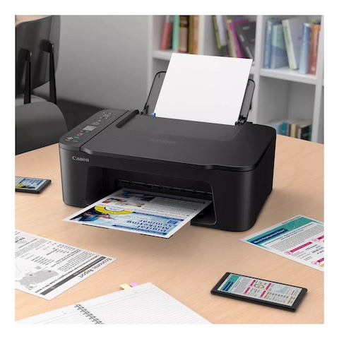Canon Pixma Wireless Colour All-in-One Inkjet Printer TS3640 Black