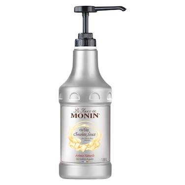 Monin White Chocolate Flavoured Sauce, 1.89L