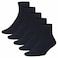 Fashion Academy Men's Ankle Socks, Assorted, 5 Pairs