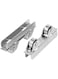 KNP 6mm Glass Sliding Door Double Wheel - 2pcs. The frame is made of stainless steel, with strong bearing capacity and surface drawing process.