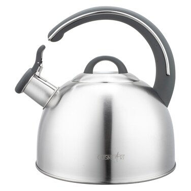 CuisineArt Kahl Stainless Steel Whistling Tea Kettle Silver 2.5L