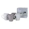Shallow By S&amp;A Nordic Mug Set 385ml 4 PCS