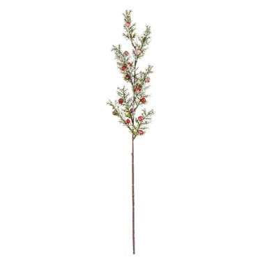 ED Pine Spray with Berries Green 167cm