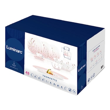 Luminarc Simply Trompett Dinner Set 46 PCS