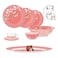Luminarc Japanese Pink Dinner Set 46 PCS