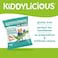 Kiddylicious Salt &amp; Vinegar Straws , Delicious Snacks for Kids , Suitable for 3+ Years , 4x12g