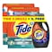 Tide Core+ Antibacterial Fast Action Detergent Powder 2.5kg Pack of 2 and Dark Protect Liquid Laundry Detergent 1L