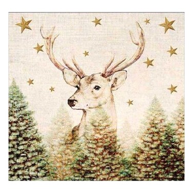 Ambiente Christmas Ulvar Printed Napkins Small