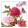 Ambiente Peonie White Printed Napkins Small