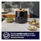 Electrolux UltimateTaste 500 Air Fryer E5AF1-600P, 5 L, Black Pearl, 5 Programs, Touch Controls