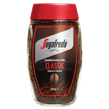 Segafredo Zanetti Granulated Instant Coffee Classic, 100g