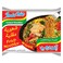 Indomie Instant Fried Noodles with Seasoning Powder and Sauce 80g Pack of 10 + Hot Spicy Chicken Fried Noodles 80g