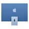 أبل إي ماك الكل في واحد كمبيوتر مكتبي  بشاشة مقاس 24 بوصة ومعالج أبل أم 4 وذاكرة وصول عشوائي سعة 16 جيغا ومحرك أقراص SSD سعة 512 جيغا  - أزرق
