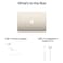 Apple MacBook Air Laptop With 15-Inch Display Apple M3 Chip Processor 24GB RAM 512GB SSD Starlight English Keyboard MC9K4ZS/A